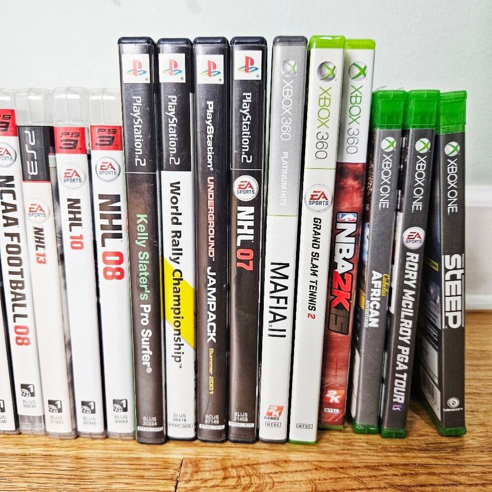 PLAYSTATION & XBOX Video Game Bundle (25 Games) - Picture 3 of 6